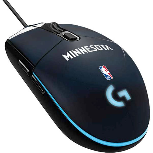 NBA Minnesota Timberwolves Jersey G203 Prodigy RGB Wired Gaming Mouse Skin